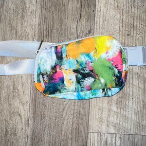 Lululemon Canvas Print Mini Belt Bag [Limited Edition]